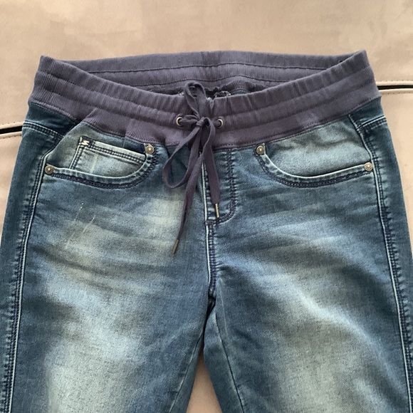 Seven NWOT Denim Jogger Pants size 8 - Picture 3 of 11